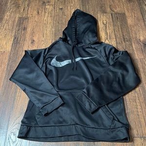 Mens Black Nike hoodie